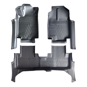 พรมปูพื้นรถยนต์ 5D TPE สำหรับ Honda CRV ปี 2012-2016 พวงมาลัยซ้าย 3 ชิ้น ชุดเต็ม - Product Image 1