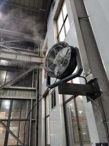 Brume de refroidissement murale d'échappement Ventilateurs muraux suspendus à grande vitesse Ventilateur électrique - Product Image 4