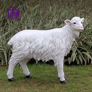 Luz LED impermeable IP65, decoraciones 3D de cabras, accesorios de resina de fibra de vidrio de tamaño real para decoraciones de Halloween, bodas y festividades al aire libre. - Product Image 6