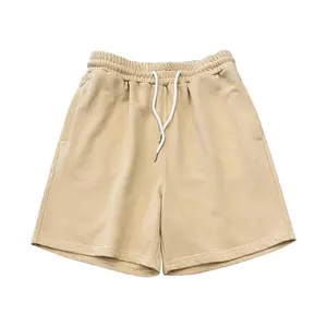 100% cotton shorts custom men's designer shorts digital drawstring shorts men