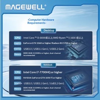 Carte de capture USB 4K Magewell pour diffusion en direct HD externe sur Windows