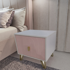 Set di Mobili per Camera da Letto per Bambini in Legno Rosa e Bianco con Funzioni di Archiviazione per Neonati e Bambini Arredamento per la Casa - Product Image 6