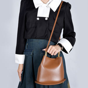 가죽 가방 여성 핸드백 숙녀 럭셔리 도매 여성 어깨 크로스 바디 핸드백 사용자 정의 로고 숙녀 슬링 및 토트 백 - Product Image 4