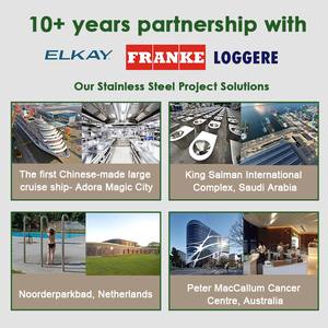 Set Lavello Industriale a Doppia Vasca in Acciaio Inox Personalizzabile di Alta Qualità con Rubinetto per Ristoranti e Cucine Industriali a 2 Scomparti - Product Image 3