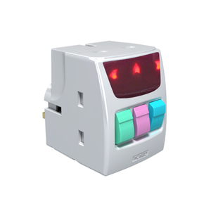 New Style UK Tiêu Chuẩn 3 Outlet Tường Cắm <span class=keywords><strong>Adapter</strong></span> Extender Cá Nhân Chuyển Đổi Điều Khiển Mini Ổ Cắm Cắm Với Ánh Sáng - Product Image 2