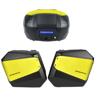 Accesorios para Motocicleta de Alta Calidad, Caja Trasera Impermeable de 50L y Cajas de 33L y 26L para Motocicleta Honda XADV750, Juego de 3 Cajas