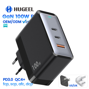 อะแดปเ<span class=keywords><strong>ต</strong></span>อร์<span class=keywords><strong>ชาร์จ</strong></span>แล็ปท็อป GaN คุณภาพสูง 100W พร้อมไฟ LED รองรับ PD3.0 <span class=keywords><strong>ชาร์จ</strong></span>เร็ว ใช้ได้กับโทรศัพท์ 17 16 Xiaomi - Product Image 3