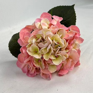 Bouquet di Ortensie in Seta Huang <span class=keywords><strong>Sen</strong></span> Feel, Decorazione Floreale per Casa, Tavola da Pranzo, Matrimoni e Paesaggistica - Product Image 2