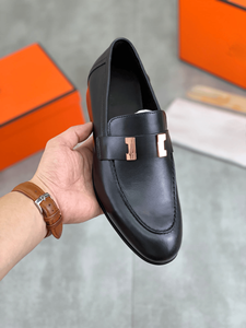 Chaussures Oxford en cuir pleine fleur avec semelle intermédiaire en caoutchouc, semelle extérieure en caoutchouc et doublure en tissu toutes saisons, en caoutchouc mousseux/latex. - Product Image 2