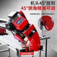 Machine de découpe de carreaux de granit de marbre entièrement automatique de 120 cm Angle de 45 degrés 220V/380V noyau de roulement de moteur de moteur haute sécurité