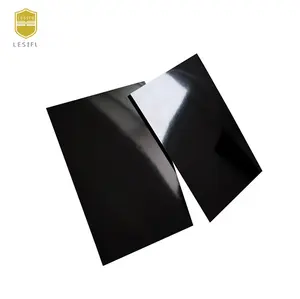 Lésifu — feuille stratiisée noire brillante, lamin super brillant, plastique, hpl, qualité supérieure