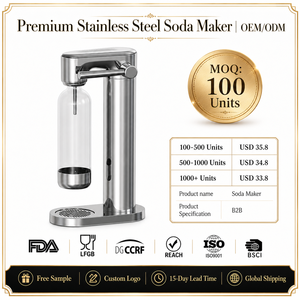 Máquina de Soda de Escritorio KT-203 con Gas Frío y Recarga de CO2 para Aperol <span class=keywords><strong>Spritz</strong></span> - Product Image 1