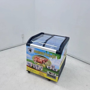 Hot Sales Ice Display <b>Freezers</b> Popsicle <b>Freezer</b> 280L/350L/450L Curved Top Glass Door Osd-128-70/osd-148-85/osd-318-105 Gelato Fr - Product Image 4