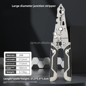 26-in-1 đa chức năng dây cắt Tước công cụ dây Stripper plier Cutter <span class=keywords><strong>crimping</strong></span> công cụ chuyên ngành thợ điện kìm - Product Image 6