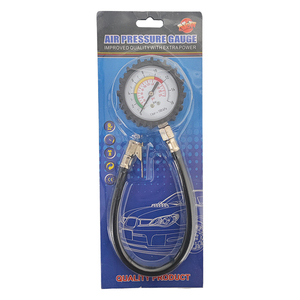 Manomètre de pression des pneus à double échelle haute précision, facile à lire avec raccord rapide - Product Image 5