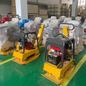 Excellently One Way Reversible <strong>Diesel</strong> Gasoline Powered <strong>Vibrating</strong> Plate Compactor Neat 80kgs Powered Soil Plate Compactor - Product Image 6