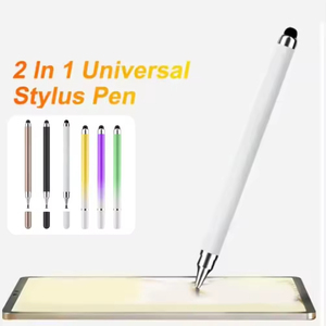 <span class=keywords><strong>ปากกา</strong></span>สไตลัสแบบ Capacitive ความไวสูง แบบไล่ระดับสี ขายส่ง 2 in 1 <span class=keywords><strong>ปากกา</strong></span>ลูกลื่นสำหรับวาดภาพ ใช้ได้กับ iPad <span class=keywords><strong>iPhone</strong></span> แท็บเล็ต Android ทุกชนิด และพีซี - Product Image 3