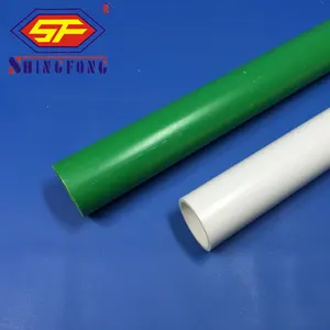 Tubo de plástico rígido de 10mm 16mm, tamanho completo, tubo de pvc