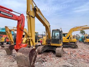 Excavateurs Komastu PC128 d'occasion en bon état Moteur Komastu 13 tonnes Kubota d'occasion Godet hydraulique Accessoires - Product Image 2