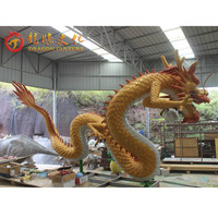 Simulation de Dragon astronomique géante, modèle de Dragon Oriental, pour centre commercial, parc d'attractions, carnaval, mariage