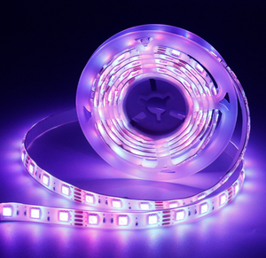 Tira de LED flexible SMD5050 de 5 metros, 60 LED por metro, DC12V/24V para iluminación decorativa debajo del gabinete - Product Image 5