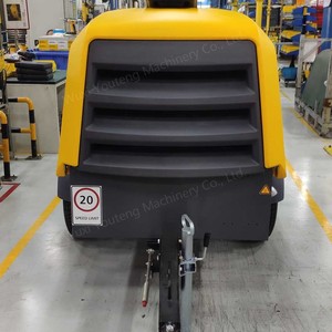 XAS58 COPCO <b>Portable</b> Screw <b>Compressor</b> Mobile 7BAR 160CFM 100PSI Lubricated Engine Pump Motor Gear Bearing PLC - Product Image 5