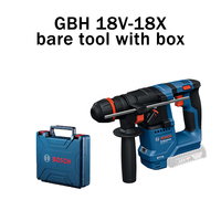Marteau perforateur sans fil Bosch GBH 18V-18X, moteur sans balais 18V, mandrin ONECHUCK 18 mm, perçage du béton, puissance d'impact 1,5 J, outil électrique