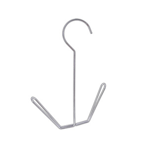 Tendedero de zapatos en forma de U de acero inoxidable, tendedero de ropa para balcón de dormitorio, ganchos a prueba de viento, tendedero de zapatos engrosado para exteriores - Product Image 5