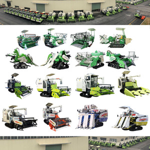 Moissonneuse-batteuse <span class=keywords><strong>à</strong></span> riz Wubota, type marche, avec alimentation complète et cabine - Product Image 2
