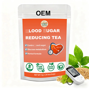 Té de Hierbas Orgánicas Naturales para el Control del Azúcar en la Sangre, Apoyo al Equilibrio, Salud y Bienestar Diario - Product Image 1