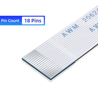 Pièce de rechange de câble ruban de pavé tactile 18 broches pour PlayStation 5 pour kits de réparation de contrôleur PS5 EDGE pour DualSense EDGE