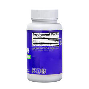 Complément alimentaire à base de glutathion réduit 500 mg en capsules végétales, 120 unités, formule hypoallergénique pour les végétariens - Product Image 2