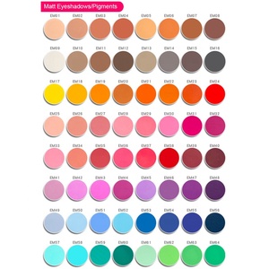 Vente en gros d'ombre à paupières minérale de haute qualité de marque privée OEM fabriquant votre propre marque duochrome 15 couleurs - Product Image 6