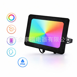 ทูย่า สมาร์ท ฟลัดไลท์ไฟ LED สีสันสดใสสำหรับติดผนังกลางแจ้ง ควบคุมผ่านแอพ ลำแสงกว้าง 240LED อายุการใช้งาน 50000 ชั่วโมง - Product Image 4