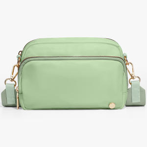 Sac de messager transfrontalier personnalisable, sac de sport et de loisirs à bandoulière réglable pour le fitness, en nylon imperméable pour l'automne - Product Image 5