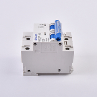 Interruptor de Circuito en Miniatura de Alta Corriente 125A PA66 Tipo C 1P 2P 3P 4P 10kA AC400V para Riel DIN, Interruptor Principal de Entrada Doméstica