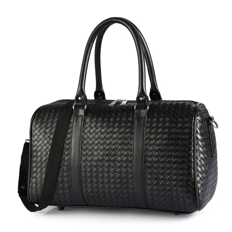 new stylish best large weekend overnight duffle mens black leather travel bag sale