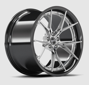 ล้อคาร์บอนไฟเบอร์ SYAC แบบ 2 ชิ้น ล้อฟอร์จ ขนาด 17-24 นิ้ว สำหรับ RS7 4K R8 MK2 AMG C8 488 GTB 992 Gt3/Touring 991 - Product Image 4