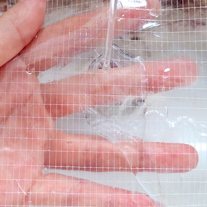 Cinta Adhesiva de Doble Cara para Dobladillos sin Costuras, Cinta de Malla Adhesiva Fuerte para <span class=keywords><strong>Tela</strong></span> y Cuero, Cinta Adhesiva para Pegar, Alteraciones y Dobladillos - Product Image 3