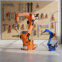 Soudeuse robotisée MIG programmable automatique à 6 axes (1440 mm, 1800 mm, 2010 mm) pour acier au carbone, acier inoxydable, pièces automobiles, 380 V