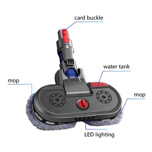 Cabezal de Mopa Eléctrica con Pulverizador para Aspiradoras <span class=keywords><strong>Dyson</strong></span> V7 V8 V10 <span class=keywords><strong>V11</strong></span> V15, Cepillo para Pisos Inalámbrico, Húmedo y Seco, con Tanque de Agua y LED - Product Image 1