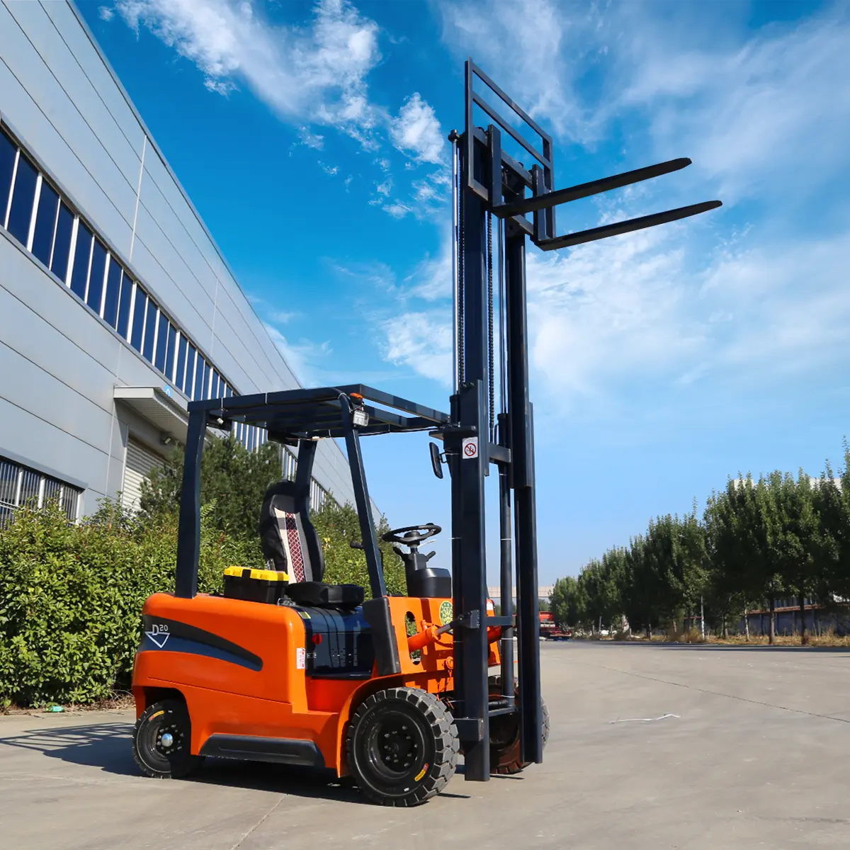 Electric Forklift 1.5ton  2ton 3ton  3.5ton Capacity Fork Lift Truck Hydraulic Stacker Trucks for Sale