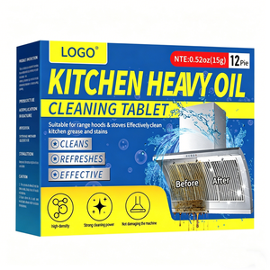 Film effervescent nettoyant <span class=keywords><strong>pour</strong></span> taches d'huile de cuisine transfrontalière, agent de nettoyage <span class=keywords><strong>pour</strong></span> hotte et cuisinière, modèle KJ-CDYWQJP - Product Image 5