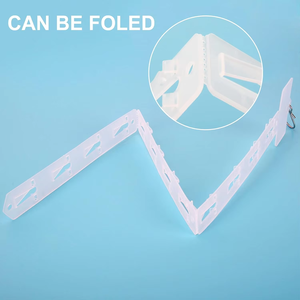 Tiras de clips personalizados plegables de plástico colgantes para exhibir supermercados para aperitivos - Product Image 4