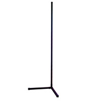 Lampadaire d'angle à LED avec lumière d'ambiance RVB, lampe à tube RVB sur pied
