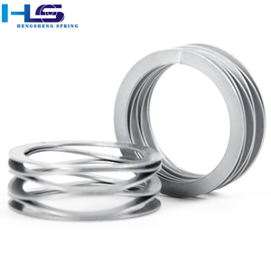 Tùy chỉnh nhà sản xuất thép không gỉ multiwave thu nhỏ lồng xếp chồng lên nhau đĩa nén sóng lượn sóng máy giặt mùa xuân cho mang - Product Image 3