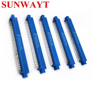 Đầu Nối Cạnh Màu Xanh Dương 10P/28P/36Pin Đầu Nối Cạnh Thẻ Jamma Phụ Tùng <span class=keywords><strong>Arcade</strong></span> Trò Chơi Jamma - Product Image 3