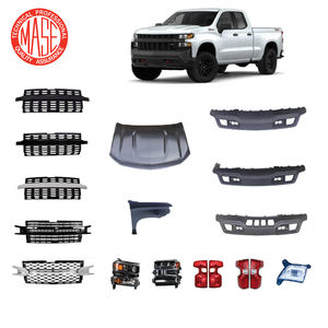Pare-chocs avant CZJF, configuration basse, moyenne et haute, pour Chevrolet <span class=keywords><strong>Chevy</strong></span> <span class=keywords><strong>Silverado</strong></span> 1500 2019 2020 2021 - Product Image 1