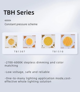 Bi-màu COB 7 W + 7 W công suất cao COB 1307 màu trắng Led Chip 2700k-6000K 24V điện áp không đổi - Product Image 4