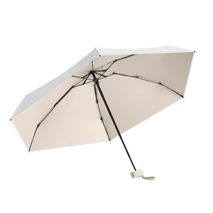 <span class=keywords><strong>Parapluie</strong></span> <span class=keywords><strong>pliant</strong></span> manuel mini anti-UV 50+ en tissu, capsule, <span class=keywords><strong>haut</strong></span> <span class=keywords><strong>de</strong></span> <span class=keywords><strong>gamme</strong></span>, pour <span class=keywords><strong>femme</strong></span>, anti-UV, cinq plis, cadeau publicitaire - Product Image 2